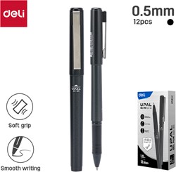 Deli UPAL gelpen 1,0 mm zwart
