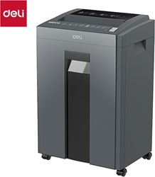 Deli papiervernietiger E9952 12 vel P4 23 liter grijs