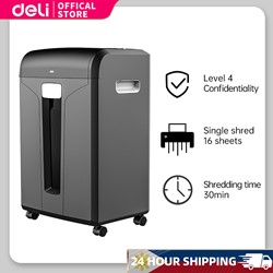 Deli papiervernietiger 16 vel P-4 31 liter