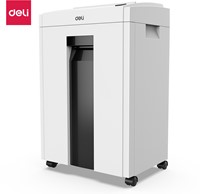 Deli papiervernietiger 12 vel P-4 23 liter wit