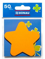 Memoblok, ster, oranje