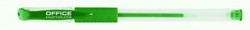 Gelpen 0,3 mm, groen met grip