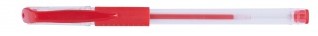 Gelpen 0,3 mm, rood met grip