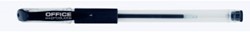 Gelpen 0,3 mm, zwart met grip