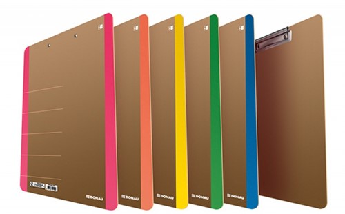 Klembord, karton, A4, roze-3