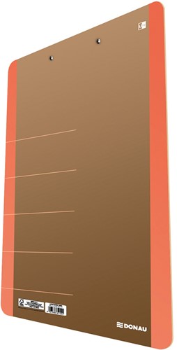 Klembord, karton, A4, oranje