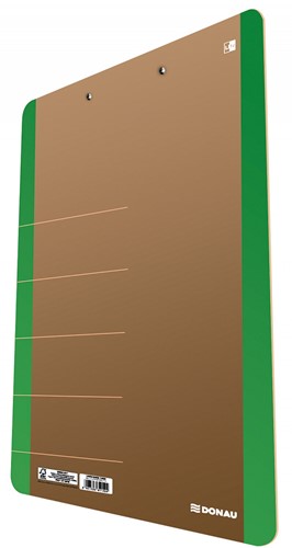 Klembord, karton, A4, groen