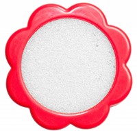 Vinger spons met watercontainer, rood-2