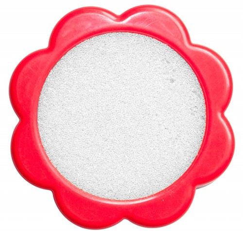 Vinger spons met watercontainer, rood-2