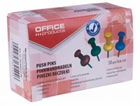 Gekleurde punaises, bakje met 50 stuks, assorti kleuren-2