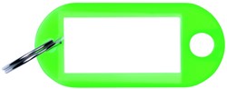 Sleutellabel, 50x20 mm, 10 stuks, groen