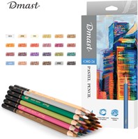 Dmast pastel potloden 24 kleuren