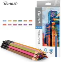 Dmast pastel potloden 12 kleuren