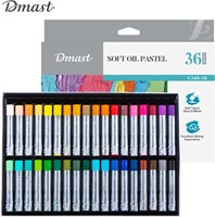 Dmast soft olie pastels 36 kleuren doos