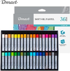 Dmast soft olie pastels 36 kleuren doos