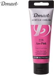 Dmast acrylverf 75ml PE tube 225 Azo Pink