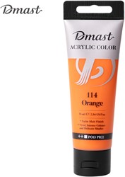 Dmast acrylverf 75ml PE tube 114 Orange