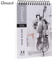 Dmast Sketchbook A4 160gr. 60vel top-spiraal