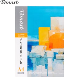 Dmast aquarelpapier A4 300gr.12vel