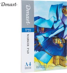 Dmast markerpad A4 75gr. 50 vel