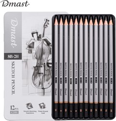 Dmast potlodenset 12-delig