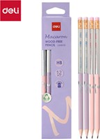 Deli MACARON potloden HB met gum