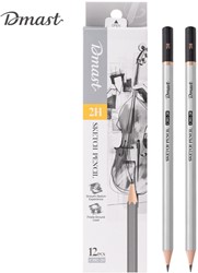 Dmast 2H potlood 12 stuks/doos