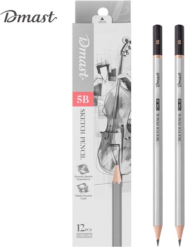 Dmast potlood 5B 12 stuks/doos