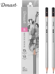 Dmast B potlood 12 stuks/doos