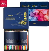 Finenolo aquarelpotloden 24 kleuren in metalen box