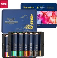 Finenolo aquarelpotloden 48 kleuren in metalen box