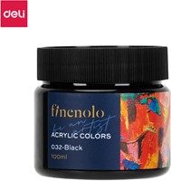 Finenolo acrylverf 100ml pot Black