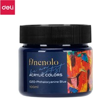 Finenolo acrylverf 100ml pot PhthalocyanineBlue
