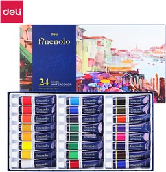 Finenolo waterverf 12ml tubes 24 kleuren