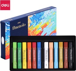 Finenolo soft olie pastels 12 kleuren doos