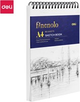 Finenolo Sketchbook A4 60vel 160 gram top-spiraal