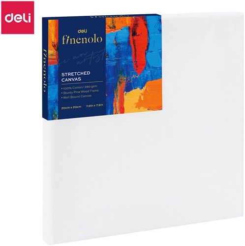 Finenolo katoen schildersdoek 20x20cm