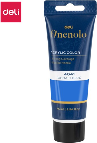 Finenolo acrylverf 75ml tube CobalBlue