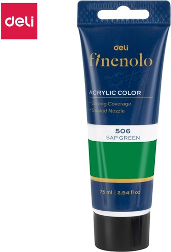 Finenolo acrylverf 75ml tube Sapgreen