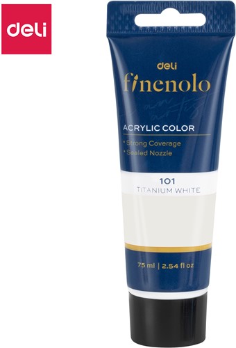 Finenolo acrylverf 75ml tube White