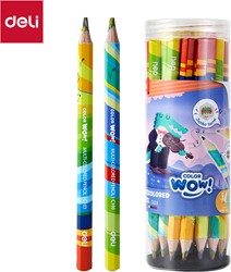 Deli Color WOW multicolour kleurpotloden 30 kleuren