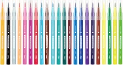 Deli Color Emotion afwasbare viltstiften 24 kleuren/box