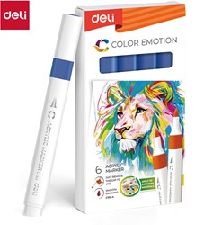 Deli Color Emotion sketchmarker dark blue