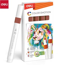 Deli Color Emotion sketchmarker brown
