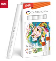 Deli Color Emotion sketchmarker white