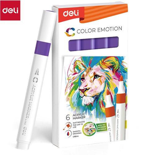 Deli Color Emotion sketchmarker purple