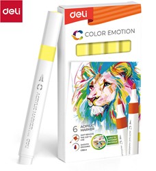 Deli Color Emotion sketchmarker canary yellow