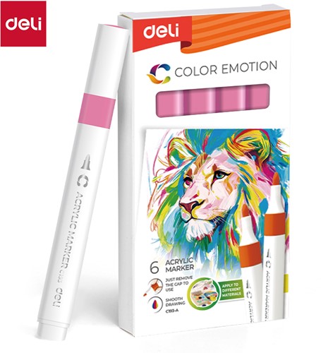 Deli Color Emotion sketchmarker pink