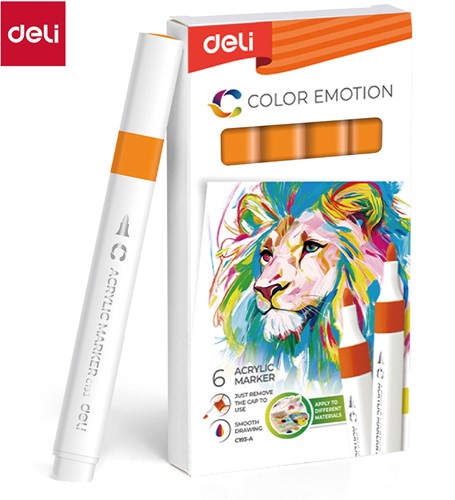 Deli Color Emotion sketchmarker orange