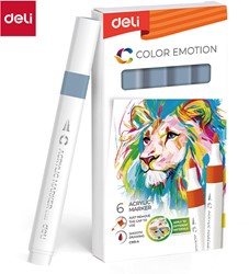 Deli Color Emotion sketchmarker dark grey